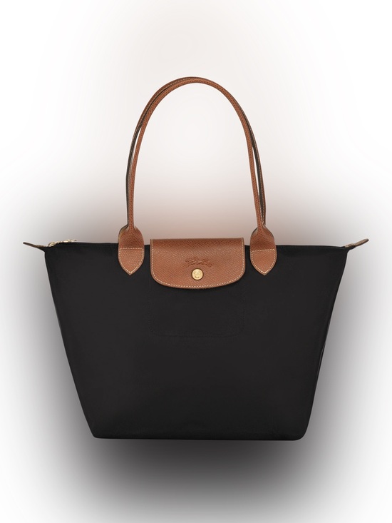 Longchamp Handbags - Longchamp Le Pliage Medium Nylon Tote Bag in Black